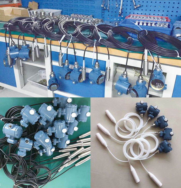 耐腐蝕液位變送器產品實物圖